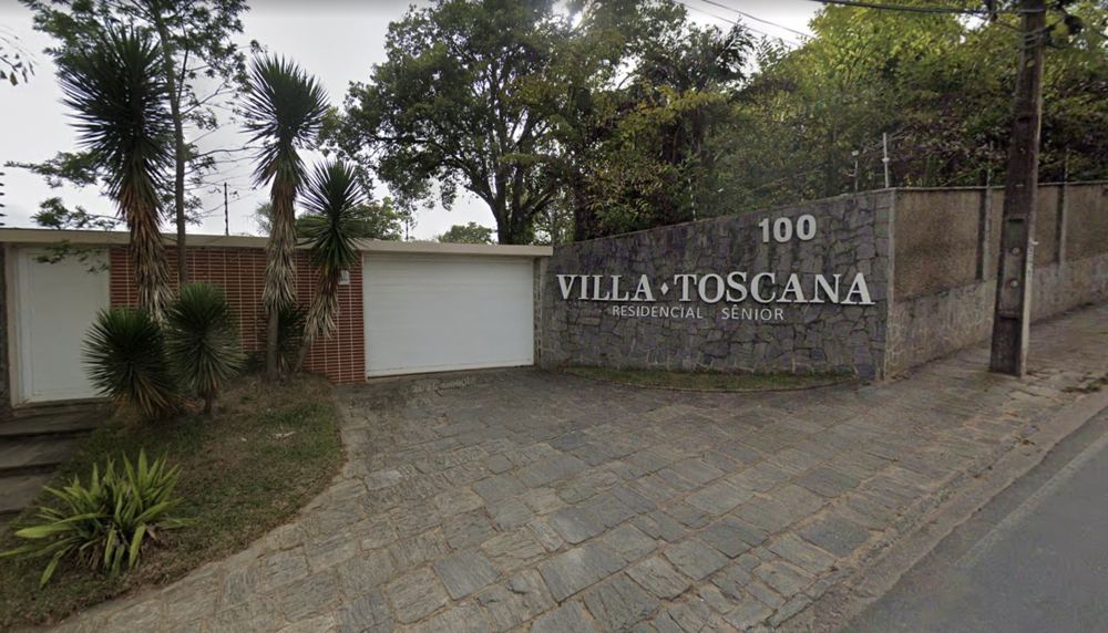 Fachada da Villa Toscana, unidade Palmeira